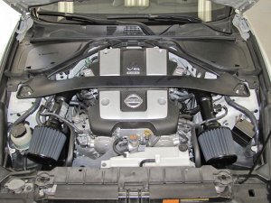 Infiniti 370Z Performance Air Intake - K&N Engineering - 71 Blackhawk - Black - `09-`20